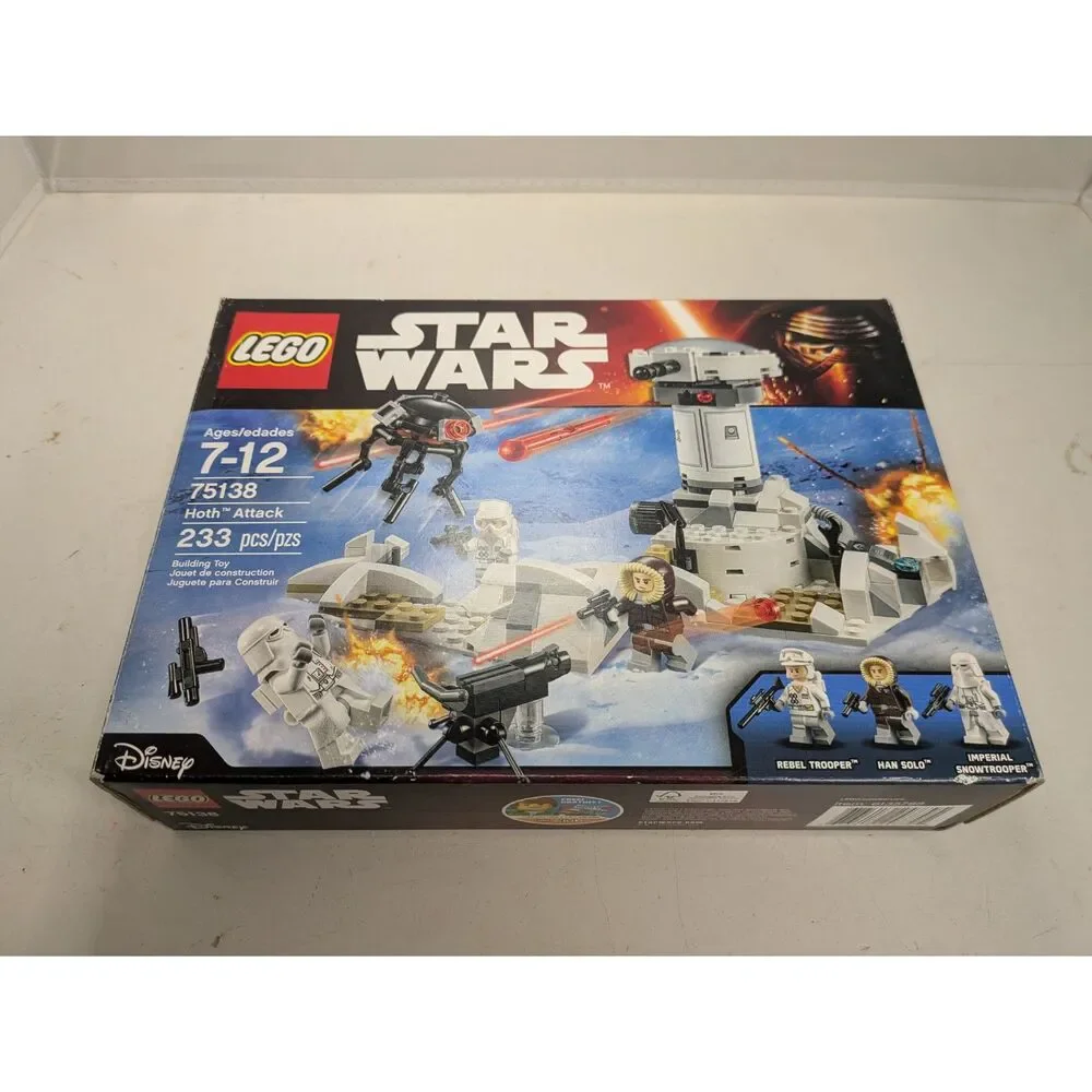 LEGO Star Wars Hoth Attack Set 75138 Retired 2016 Release NIB